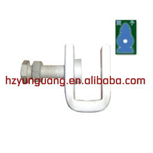 braçadeira de cabo de descida para poste / dispositivo de fixação de cabos de queda / braçadeira braçadeiras de linha de energia para poste telescópico braçadeira de linha de apoio